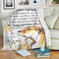 Lion Forever And Ever Personalized Flannel Blanket For Cozy Bedroom Sofa Decor
