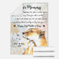 Lion Forever And Ever Personalized Flannel Blanket For Cozy Bedroom Sofa Decor
