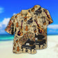 Music Notes Hawaiian Shirt With All Over Print For Resort Getaways Summer Adventures And Casual Gifting