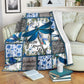 Diabetes Awareness Flannel Blanket For Cozy Bedroom Sofa Decor