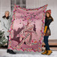 Breast Cancer Survivor Awareness Flannel Blanket For Cozy Bedroom Sofa Decor