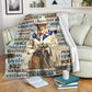 Horse I Am Beautiful Flannel Blanket For Cozy Bedroom Sofa Decor