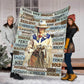 Horse I Am Beautiful Flannel Blanket For Cozy Bedroom Sofa Decor