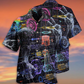 Engine Powerfull Strong Hawaiian Shirt Design View For Casual Summer Styling