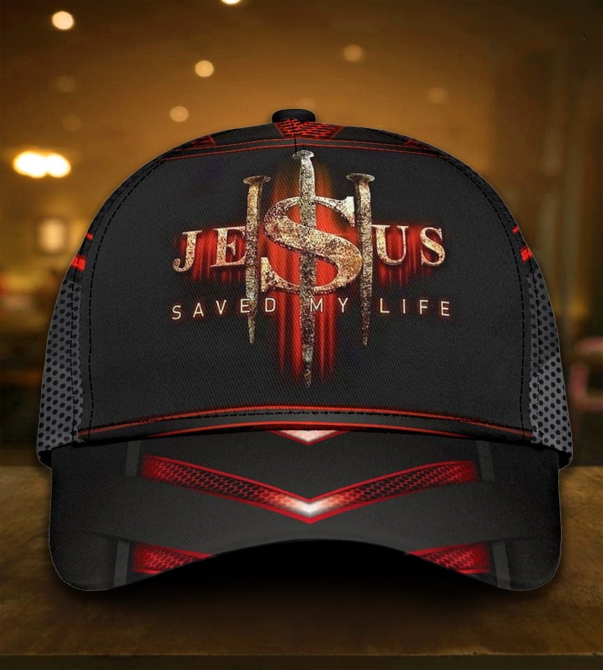 Faith Saved My Life Classic Cap For Daily Styling Weekend Travel And Outdoor Activities