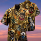 Vintage Dogs Machine Hawaiian Shirt Design Detail For Sunny Adventures And Casual Wear