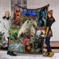 Dragon Christmas Love Flannel Blanket For Cozy Bedroom Sofa Decor