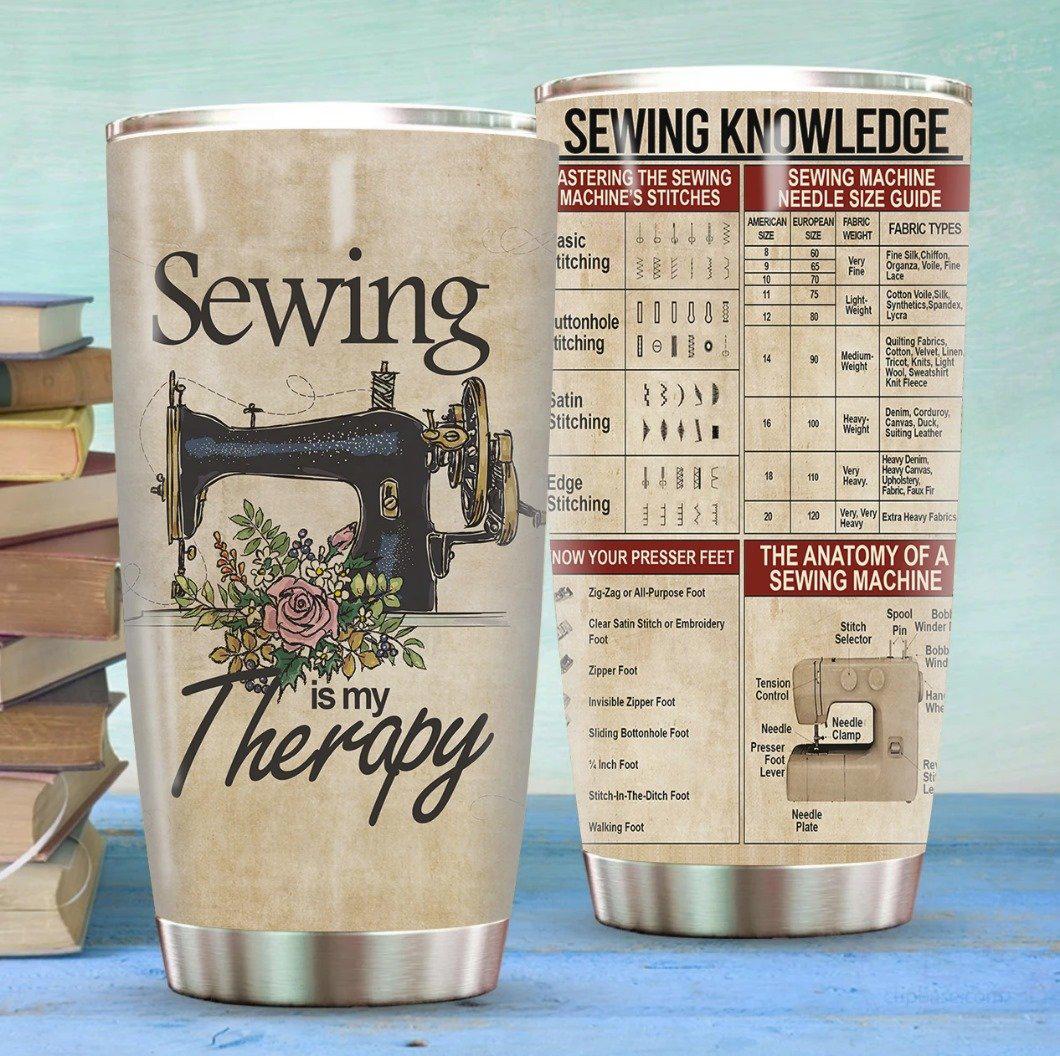 Sewing Lover 20 Oz Tumbler For Coffee Travel And Daily Drinks