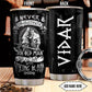 Viking Blood Old Man With Black Personalized 20 Oz Tumbler For Coffee Travel And Daily Drinks