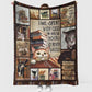 Book Time Spent With Books Flannel Blanket For Cozy Bedroom Sofa Decor