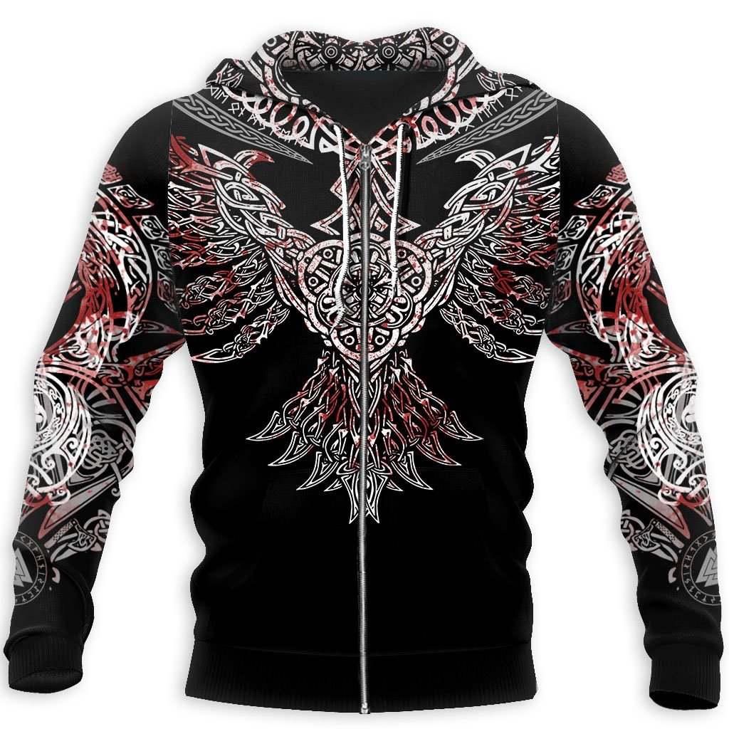 Viking Huginn Special Hoodie For Mythic Casual Outfits Weekend Adventures And Thoughtful Gifting