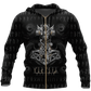 Viking Mjolnir Hoodie For Viking Enthusiasts Travel Days And Distinctive Streetwear