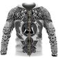 Viking Tattoo Hoodie For Viking Inspired Streetwear Holidays And Thoughtful Gifts