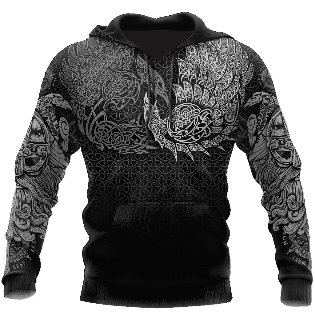 Ravens Midgard Hoodie For Casual Outfits Outdoor Trips And Comfortable Layering