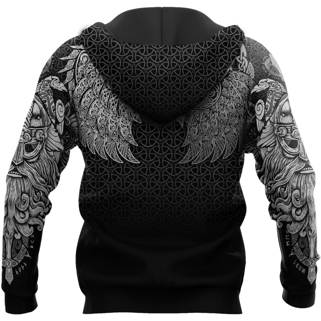 Ravens Midgard Hoodie For Casual Outfits Outdoor Trips And Comfortable Layering