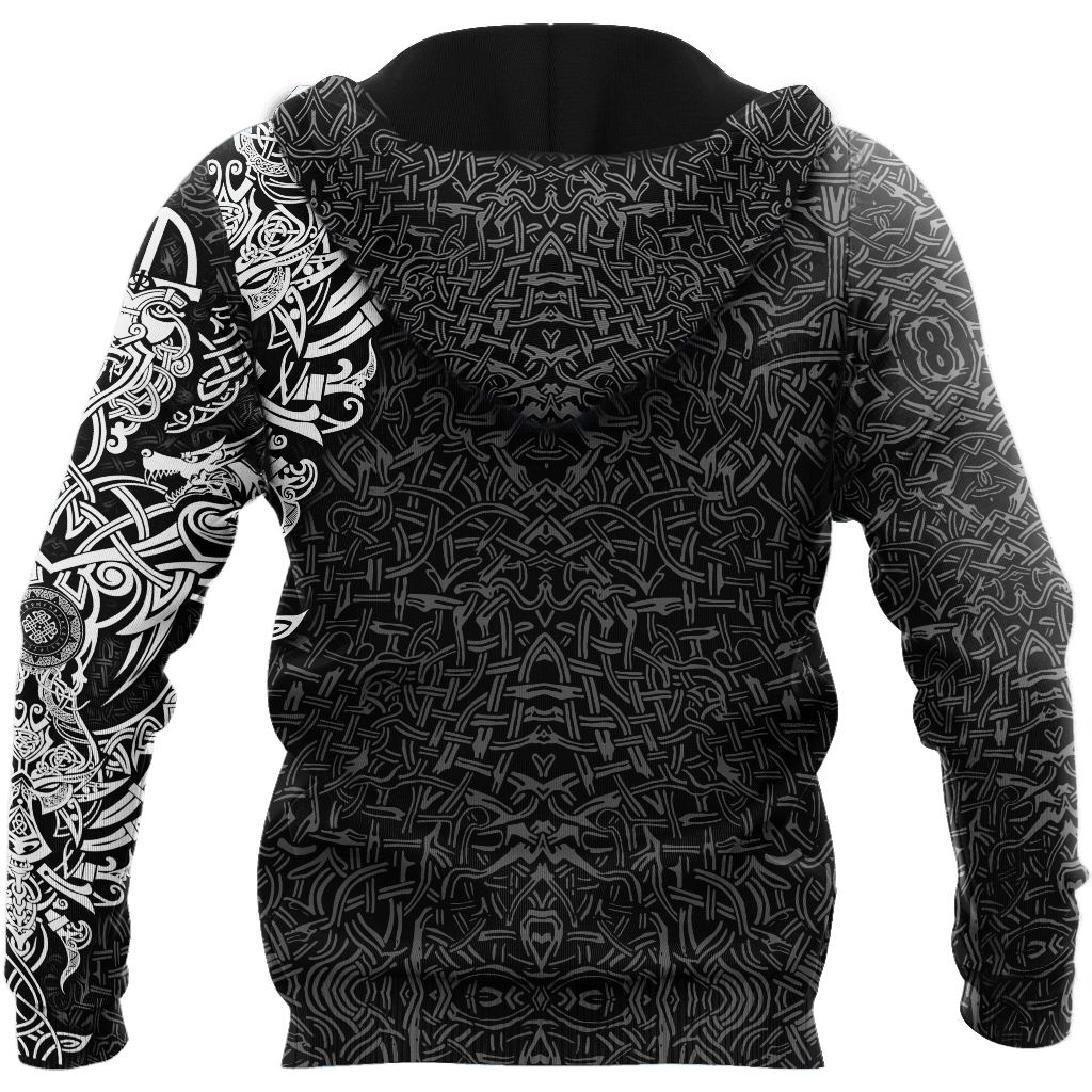 Viking Ulfhednar Hoodie For Mythic Artwork Casual Days And Outdoor Exploration
