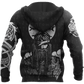 Viking Warrior Hoodie For Distinctive Travel Outfits Seasonal Wear And Gift Giving