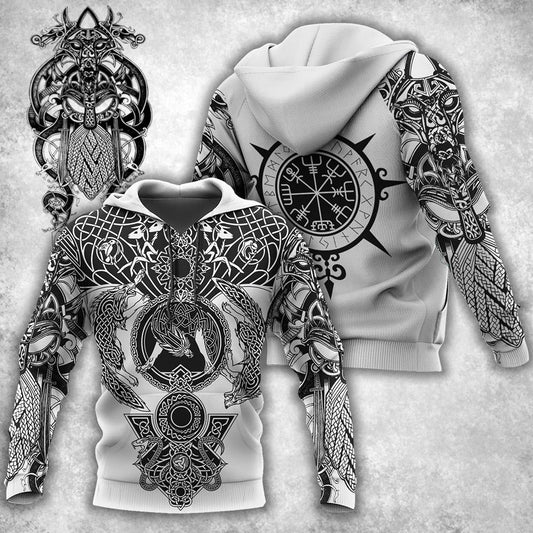 Viking Odin Hoodie For Bold Casual Wear Seasonal Trips And Myth Inspired Gifting