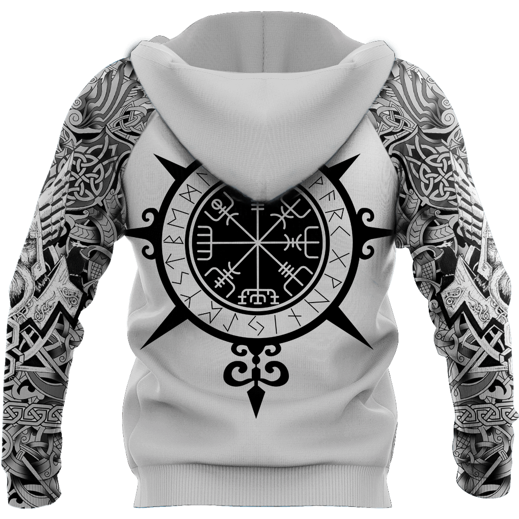 Viking Tattoo Hoodie For Viking Inspired Streetwear Holidays And Thoughtful Gifts