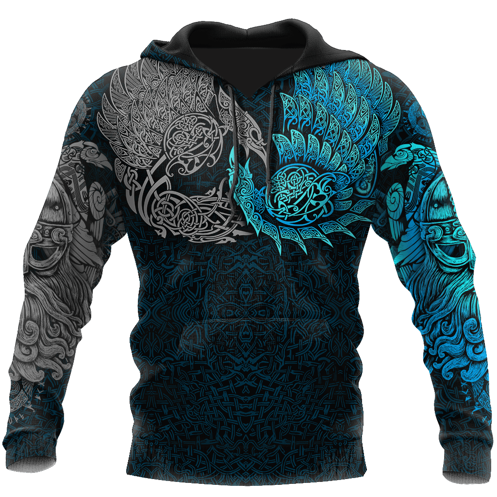 Blue Ravens Midgard Hoodie For Casual Street Style Travel And Daily Comfort