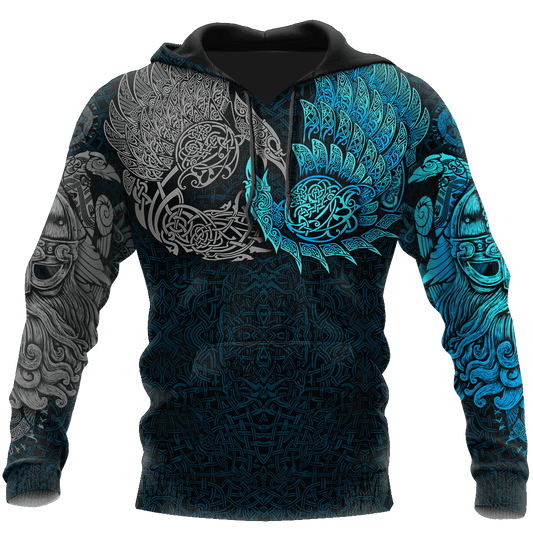 Blue Ravens Midgard Hoodie For Casual Street Style Travel And Daily Comfort