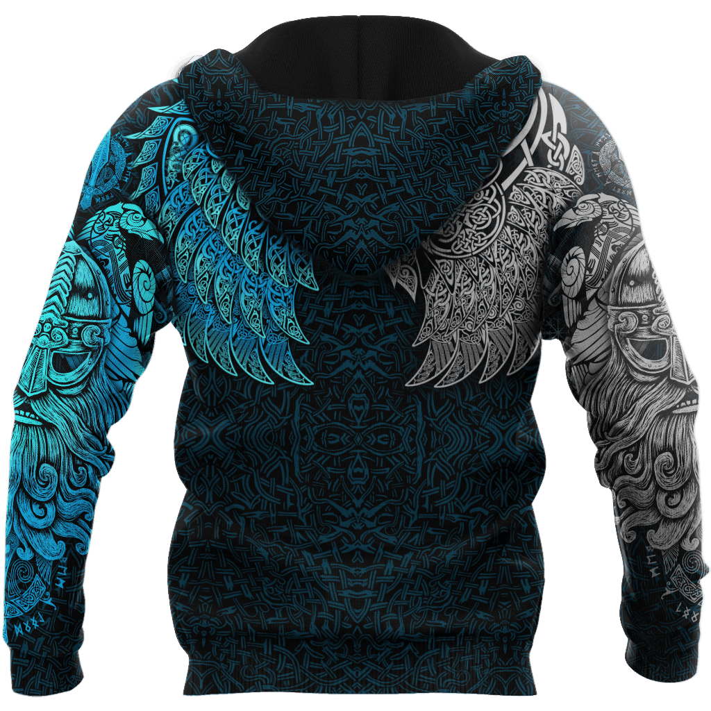 Blue Ravens Midgard Hoodie For Casual Street Style Travel And Daily Comfort