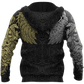 Gold Ravens Midgard Hoodie For Comfortable Daily Outfits Holidays And Casual Wear