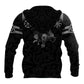 Norse Thunder Hammer Viking Hoodie For Viking Enthusiasts Travel Days And Distinctive Streetwear