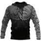Ravens Midgard Hoodie For Comfortable Daily Outfits Holidays And Casual Wear