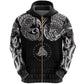 Vikings Chest Tattoo Hoodie For Casual Outfits Outdoor Trips And Comfortable Layering