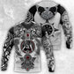 Viking Tattoo Hoodie For Viking Enthusiasts Travel Days And Distinctive Streetwear