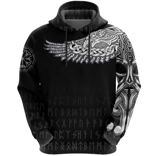 Vikings Raven Hoodie For Weekend Trips Relaxed Outfits And Thoughtful Gifting