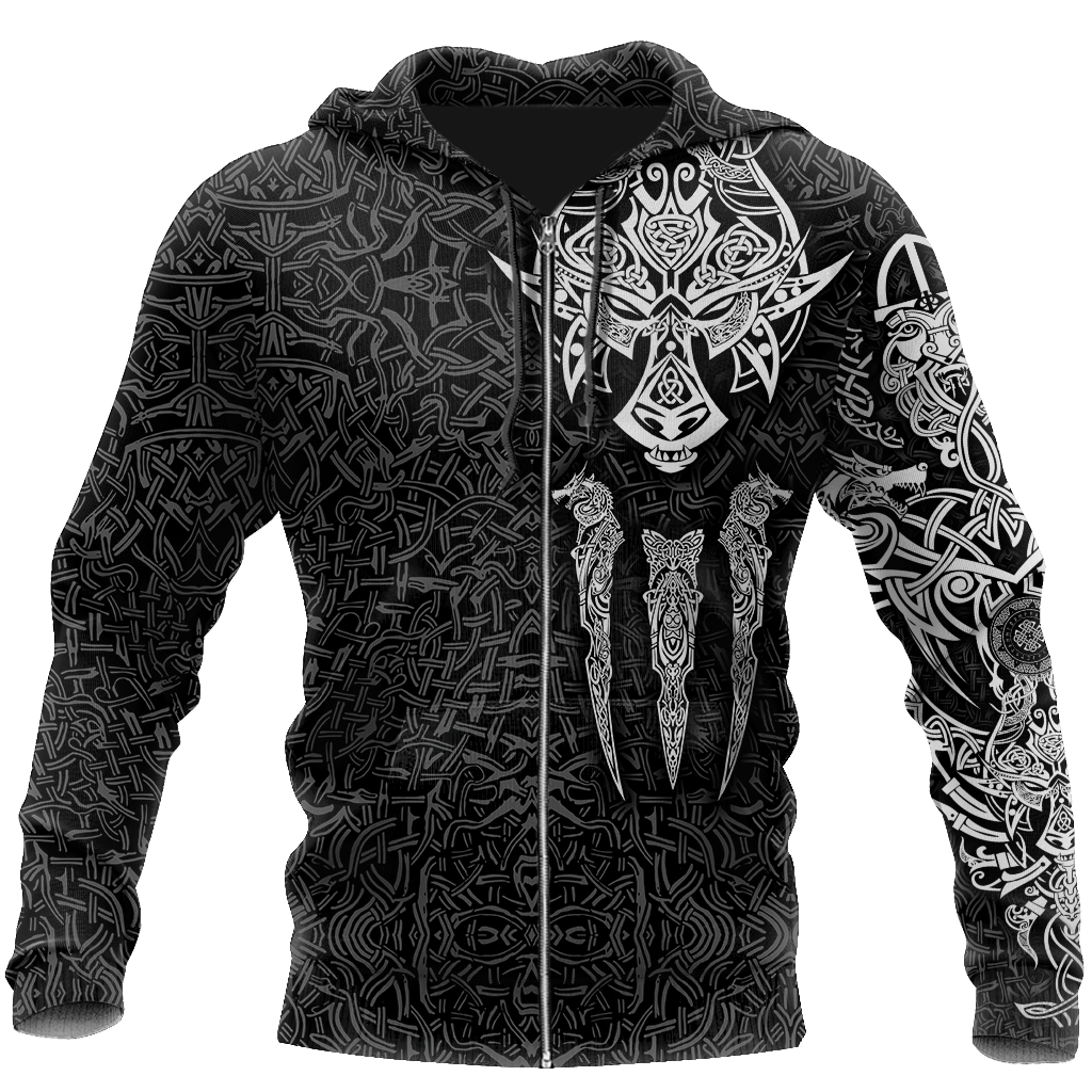 Viking Ulfhednar Hoodie For Mythic Artwork Casual Days And Outdoor Exploration