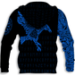 Blue Viking Eagle Ocean Hoodie For Viking Enthusiasts Travel Days And Distinctive Streetwear