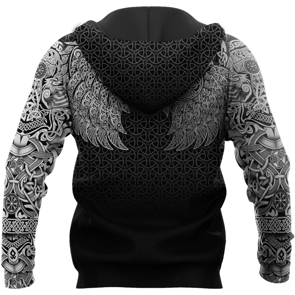 Ravens Midgard Hoodie For Comfortable Daily Outfits Holidays And Casual Wear