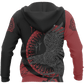 Viking Raven Zip Hoodie For Norse Themed Outfits Weekend Travel And Relaxed Comfort