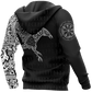 Viking Raven Odin Tattoo Hoodie For Norse Style Adventures Casual Layering And Everyday Wear