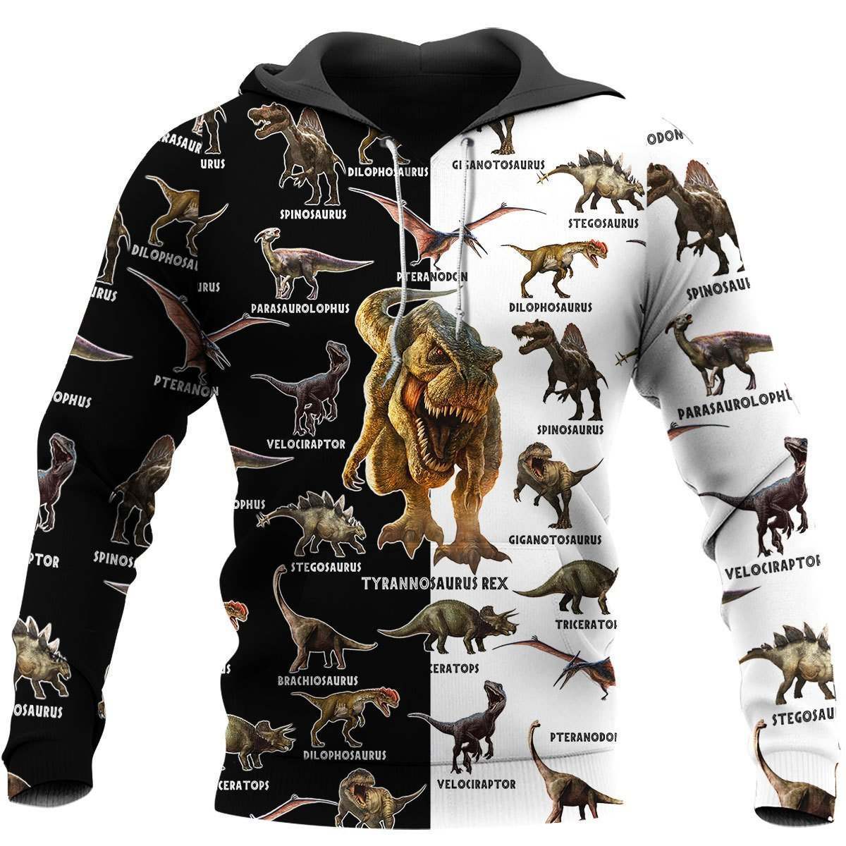 Dinosaur Hoodie For Creative Casual Style Seasonal Outings And Comfort