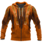 Native Orange Culture Hoodie For Cultural Themes Casual Travel And Meaningful Gift Giving