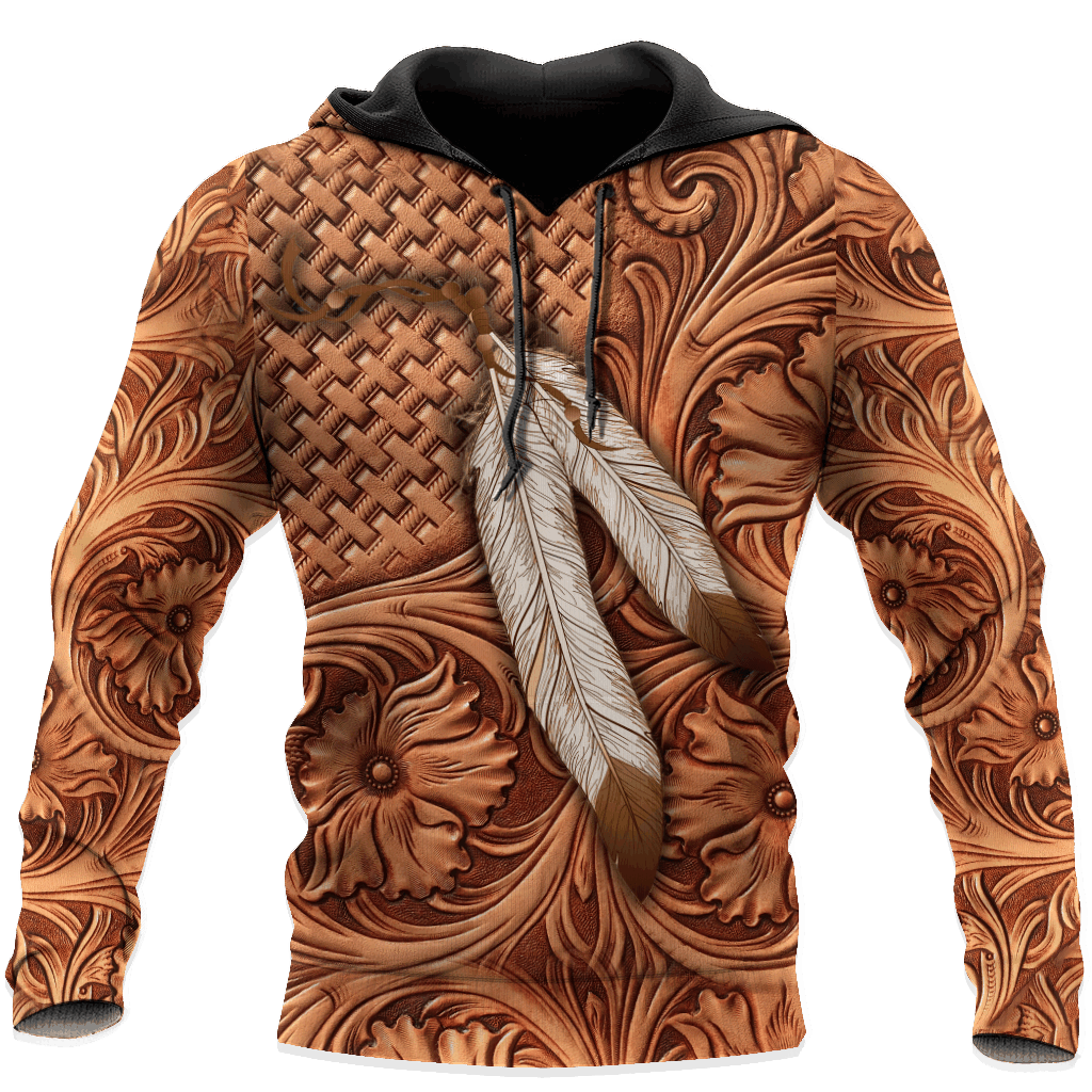 Detailed Native American Culture Hoodie For Heritage Events Weekend Outings And Comfortable Streetwear