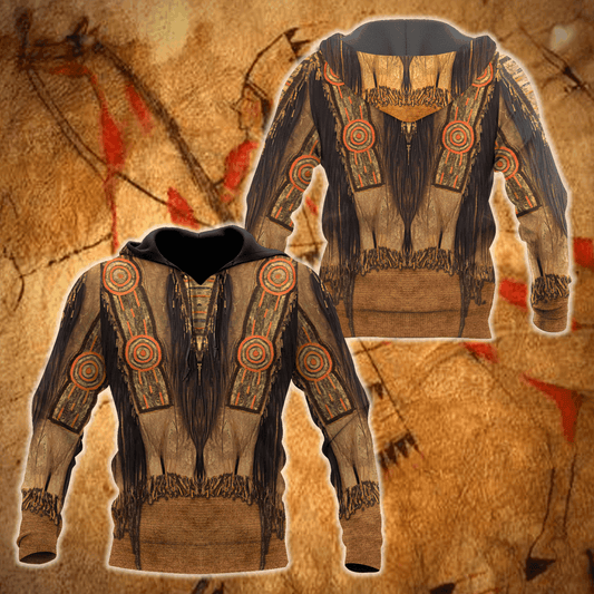 Detailed Native American Culture Hoodie For Heritage Artwork Enthusiasts Weekend Trips And Gifting