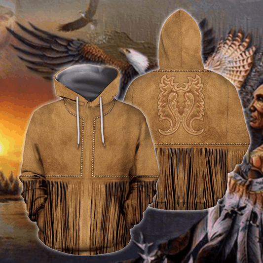 Bold Native American Culture Hoodie For Cultural Expression Daily Style And Comfortable Outfits