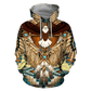 Vibrant Native American Culture Hoodie For Heritage Events Weekend Outings And Comfortable Streetwear