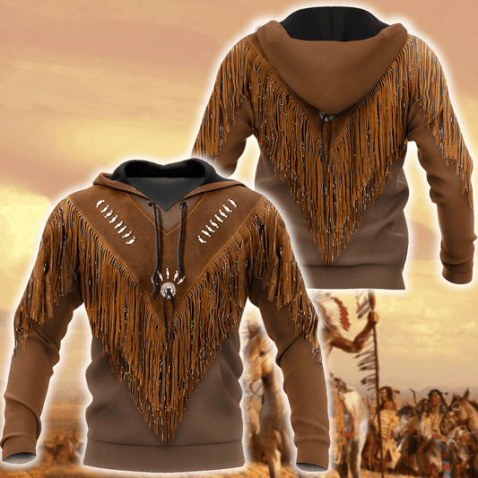 Artistic Native American Culture Hoodie For Heritage Events Weekend Outings And Comfortable Streetwear
