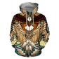 Vibrant Native American Culture Hoodie For Heritage Events Weekend Outings And Comfortable Streetwear