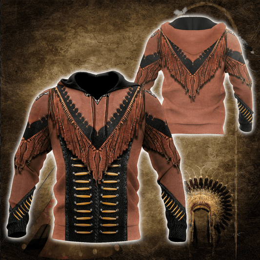 Bold Native American Culture Hoodie For Cultural Appreciation Events Casual Wear And Thoughtful Gifting