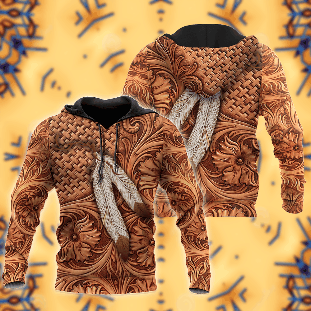 Detailed Native American Culture Hoodie For Heritage Events Weekend Outings And Comfortable Streetwear