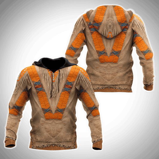 Modern Native American Culture Hoodie For Heritage Events Weekend Outings And Comfortable Streetwear