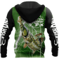 Green Underwater Fishing Hoodie For Fishing Lovers Outdoor Trips And Thoughtful Gift Giving