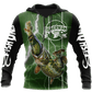 Green Underwater Fishing Hoodie For Fishing Lovers Outdoor Trips And Thoughtful Gift Giving